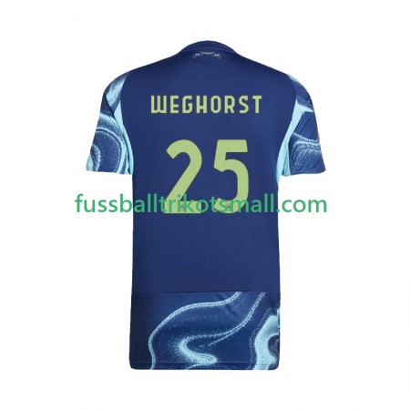 Fußballtrikots Ajax Amsterdam Wout Weghorst 25 2025-2026 Kurzarm Auswärts-trikot kaufen